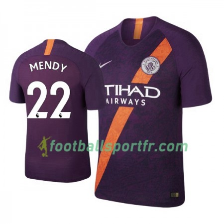 Tenue Manchester City Benjamin Mendy 22 Troisième 2018-2019 Maillot de Foot